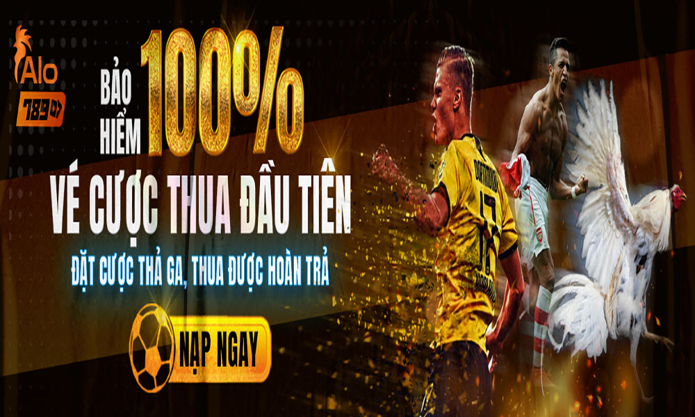 Bảo hiểm 100% vé cược thua đầu tiên